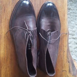 To Boot New York Brown Lace Up Boots Size 9